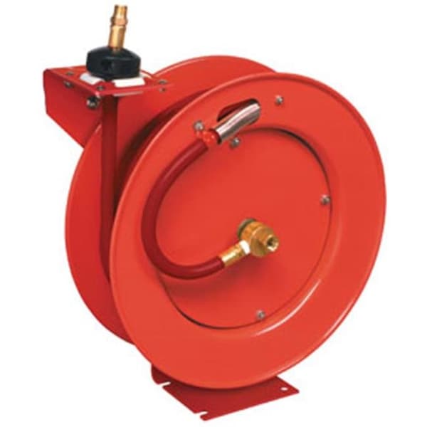 Lincoln Industrial 83754 Retractable Air Hose Reel - 0. 5 in. x 50 ft. LNI-83754 - main